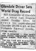 Wild Bill Newspaper Article.205 mph jpg.JPG