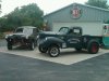 gassers in front of barn willys then henry j.jpg