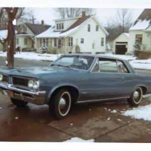 1966, car is now lighter blue