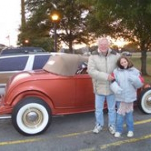 Dad and K.C. on the road to Florida for the 
Turkey Rod Run '06