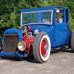 Shot of the T in my parents driveway shortly after being reassembled.