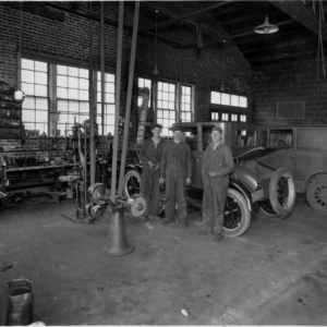 Family History:  My great grandfather on the far right.  Picture was taken in Hays, KS in 1927.