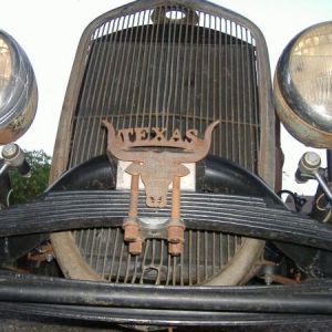 Front grill of my 34 Dodge Sedan