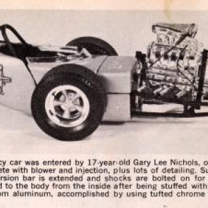 Regional Revell contest winner... Car Model magazine, March 1966.  Was I ever that young?