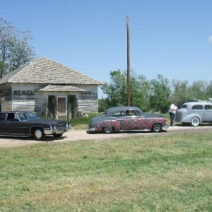 71 caddy , 50 chevy, 36 chevy..all in primer!