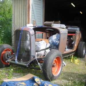 The Lupe Valenzuela Roadster from Whittier Ca. Lupe and son Troy were the No #1 SCTA C-D/Gas Roadster team in the 60's and 70's and held many records. Lupe had this roadster from 1959 until 2004 when I got it.