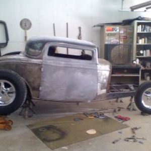 old pic car is in primer now