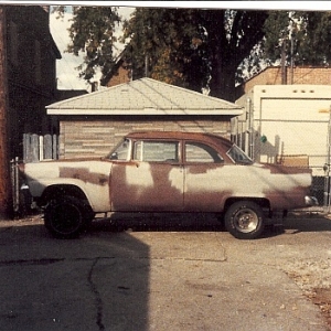 the car when we got it back in 83