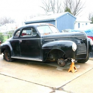 Second 1940 Plymouth Coupe