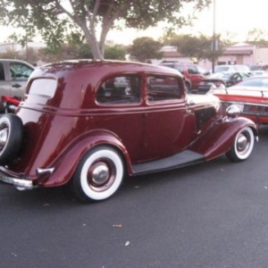 1934 Ford Vicky rear three quarter view