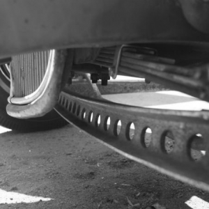 Bakersfield 2008. this is the orange 34 coupe from the Choppers. I seem to have a thing for axles with holes in them.