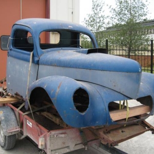 1941 Willys Pickup exgasser (Sold) : (