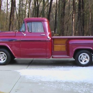 1957 Chevy 3200 Long Bed Pickup As Purchased