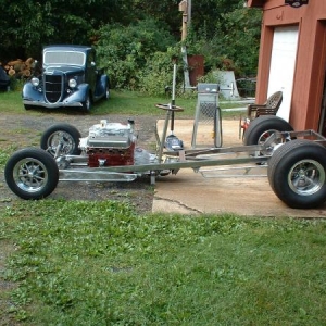 C CAB frame & motor dummy