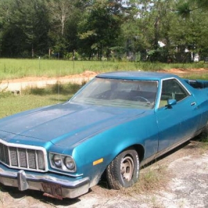 1974 ranchero the way I found it.