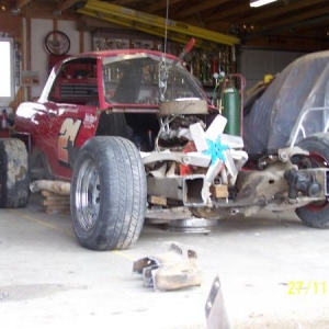 Latest project, Dirt track car for Rattlesnake raceway in Fallon Nevada, "Rat Mod".