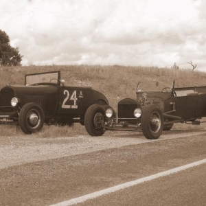 model t and Abrahams car