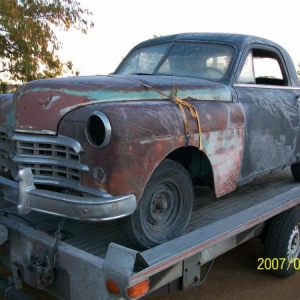 50 Dodge Business Coupe
Got here sunday night..cant wait to start!