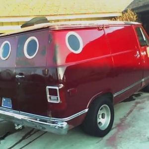 My dope-ass 1975 Chevy van, Long may you run.... some day we'll meet again....