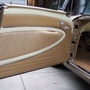 Door panels, restored back to original. 100% materials.