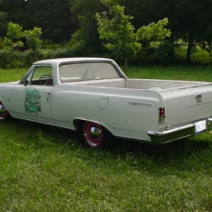 This is my daily beater...rain, sleet, snow, bake - this is Texas, after all! 283 Powerglide, radio and heater...period!