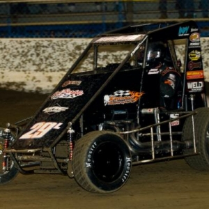 DRC midget put together late 07 here we are racing at Chilli Bowl made A main finished 12 th over 250 cars entered