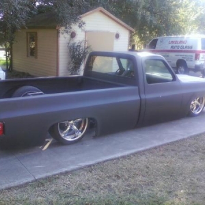 my slammed 73 c-10-long gone