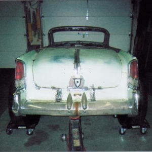 044 44
 A good before shot of the rear, and the bumper damage we had to repair