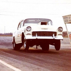 Hangin the wheels late 70's at Cayuga Dragway Park