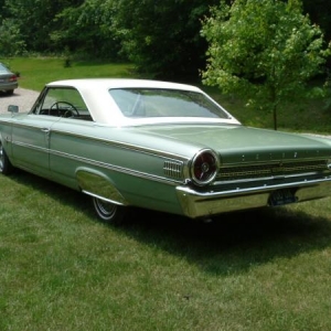 this was the typical little 'ol lady car... all original 34k mile car when i bought it. '63 1/2 Galaxie 500 series