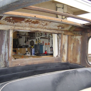 Interior pic of wood top