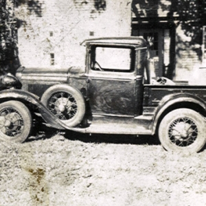 1931 ford Model A truck Running but needing restoration. Got from Carton Bates Junk Yard for 500.00