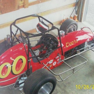 74 Malloy Sprint Car w 250" Chev Six