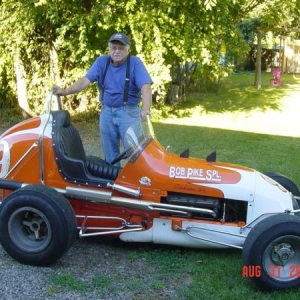 52 Meltzer midget w Ford V860