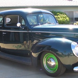 My first "real" project- pops 1940 ford