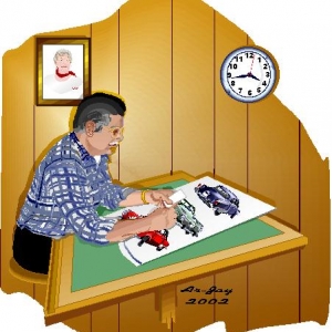 Since my computer has seen better days, it's back to the drawing board for me.

By-the-way...check out the next suggestion for line drawings of your cars.

Drive Safe... Dabbler