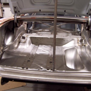 update 002tailpan and floor install shot