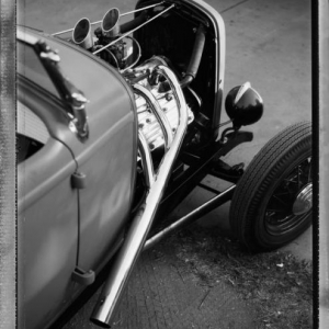 32 roadster with flathead cad engine