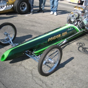 IMG 2174  paint work on Bob Deburns dragster