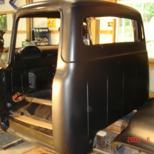 rear of cab