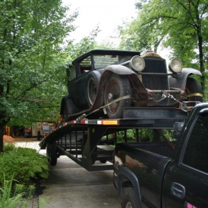 As it arrives