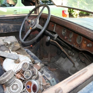 Dash from passenger side