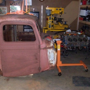 35 Ford Pickup with the Ford 429 power plant