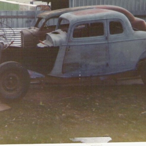 profiles - chopped aussie 5W & '39 Chev