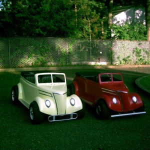 2 of my mini '37 For Flatback Convertibles