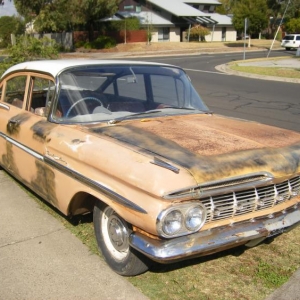 59 belair 1 owner 6 cyl