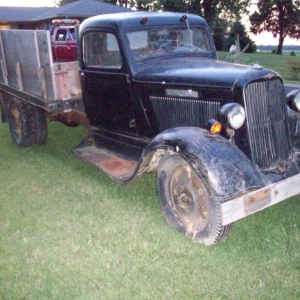 Started out as a big old farm truck.