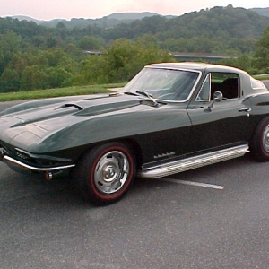 1967 327-350 horse vette