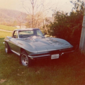 1966 vette 327-350 horse, my first vette bought in 1974.