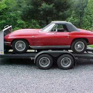 1964 vette purchased out of Grundy, Virginia.